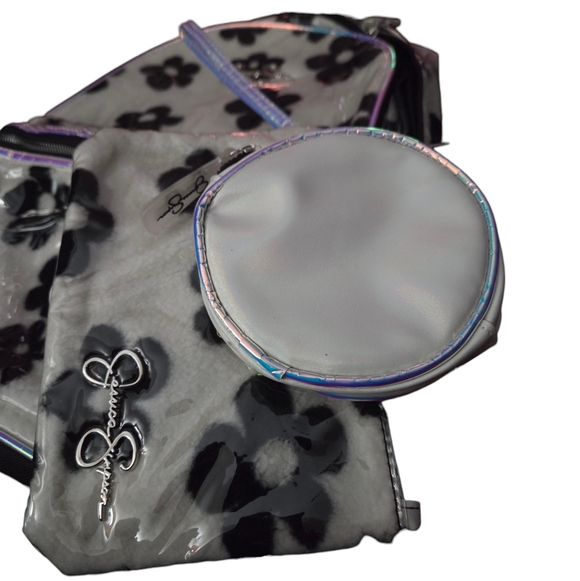 Jessica Simpson - NEW Set of 3 Girls or Women's Backpack Coin Purse & Wristlet - Picture 3 of 8